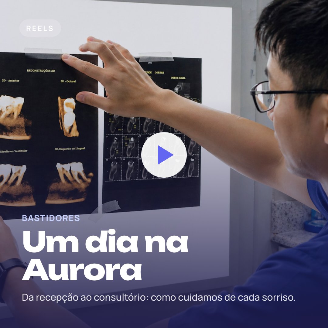 Capa de Reels: Um dia na Aurora